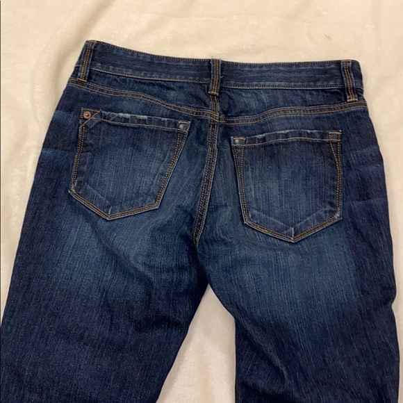 Ann Taylor LOFT Denim Curvy Boot Jean sz 27 / 4T - Picture 9 of 11